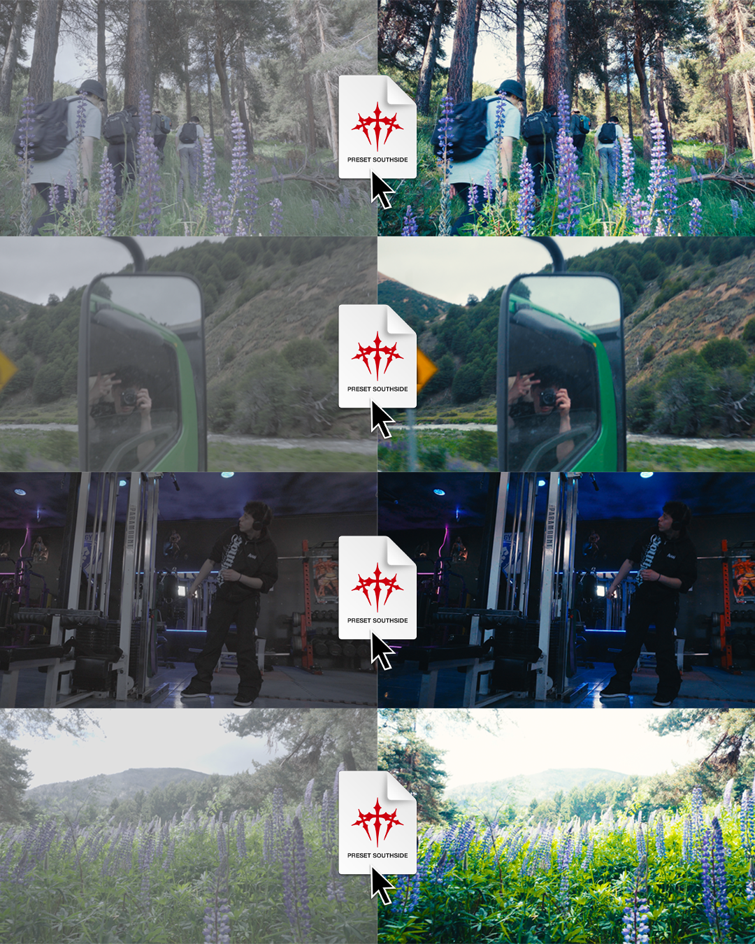 Color Grade Preset // SouthSide