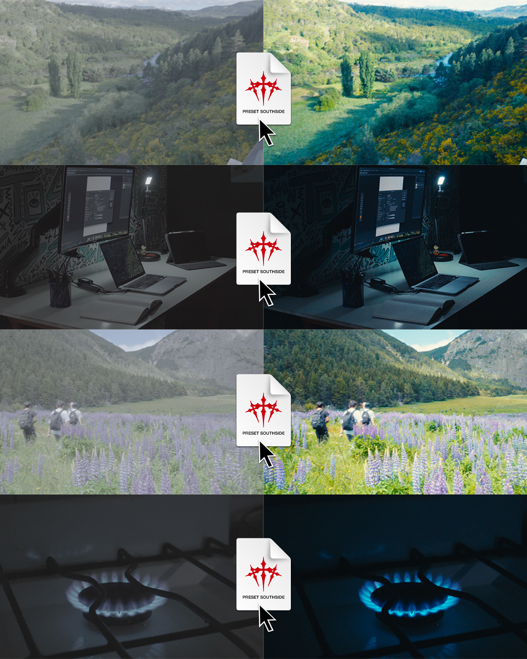Color Grade Preset // SouthSide