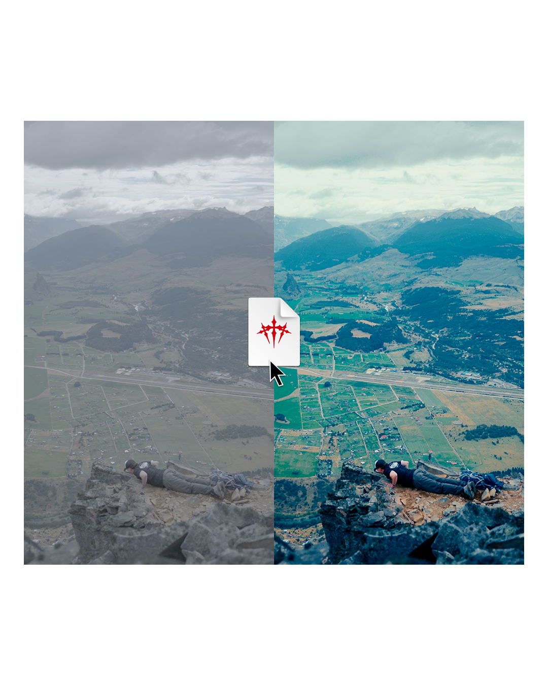 Cinematic Nature Color Grade